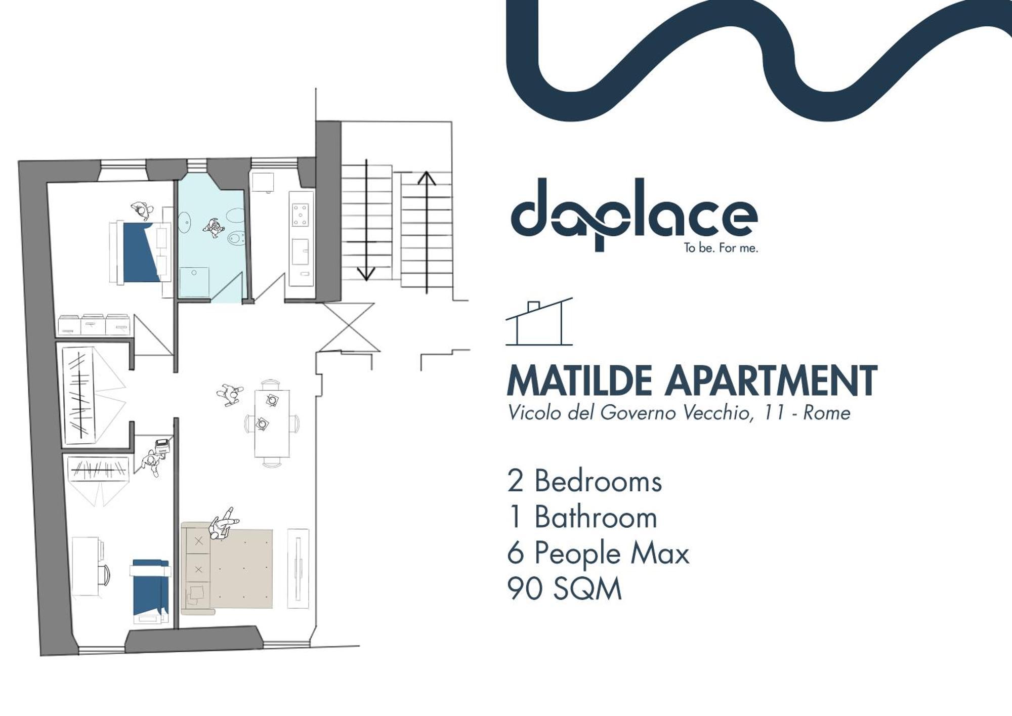 Daplace - Matilde Apartment ローマ エクステリア 写真